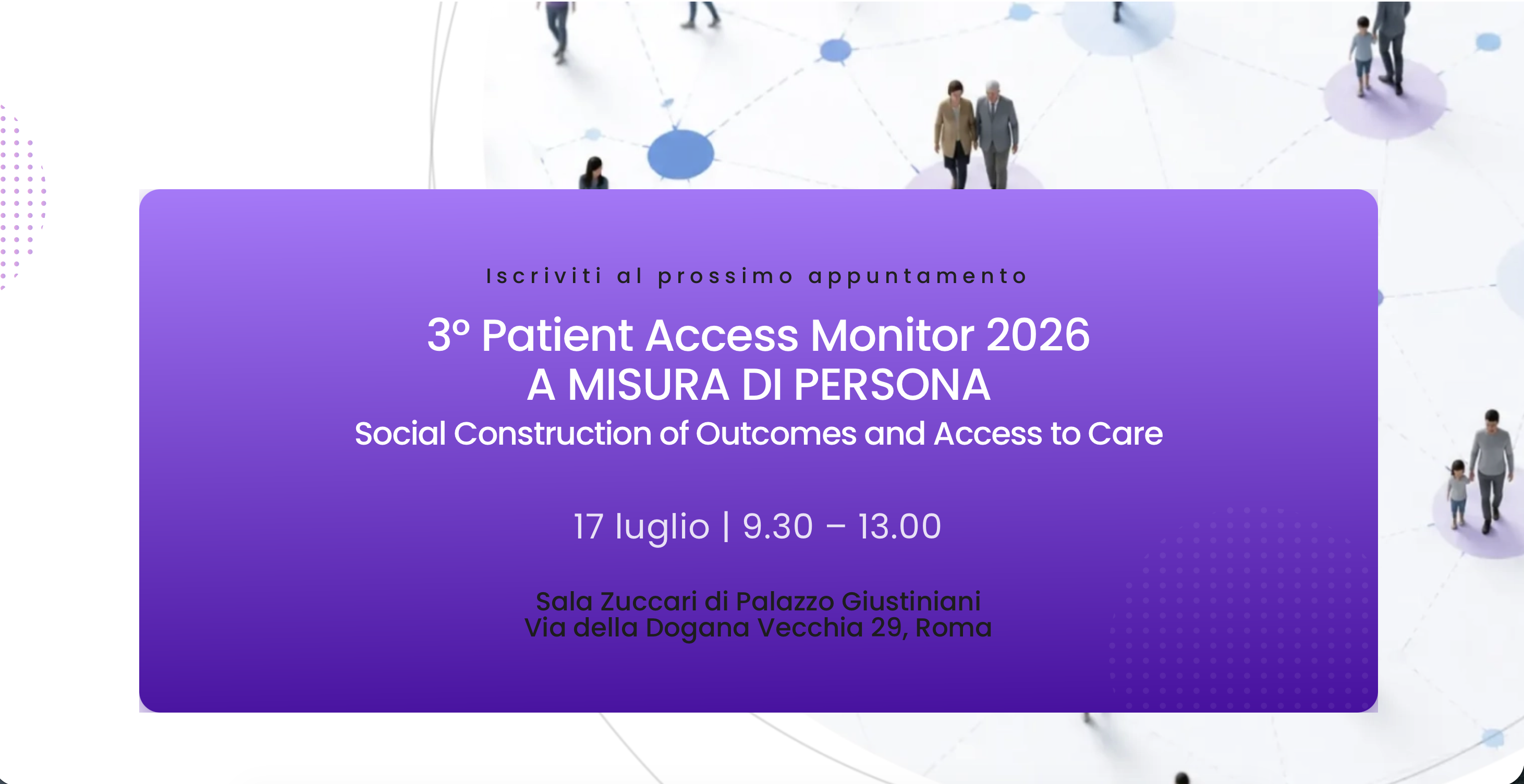 3° Patient Access Monitor 2026 A MISURA DI PERSONA