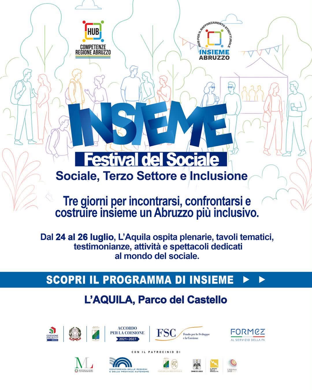 A.MA.R.E. presente al primo Festival regionale del Sociale: insieme per una comunità più inclusiva